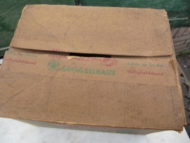 Brocante old box of Del Monte pineapple sliced 1231