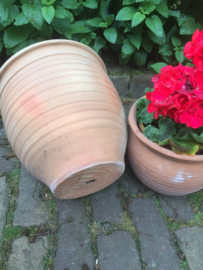 Set of ancient terracotta pots