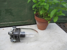 exterior shed light on a bakelite base