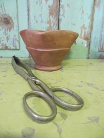 Old brass pincers