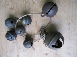 Set 7 koperen bellen