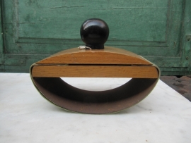 Antieke inktblotter van hout