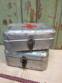 Alumium First-aid box square (almost)