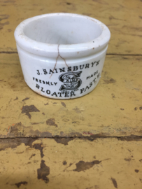 Antiek aardewerk Bloater Paste potje