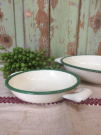 Set brocante emaille schalen