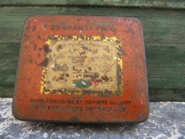 Old metal cigarette tin Ed. Laurens "Prince de Monaco"