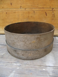 Old wooden sieve round large