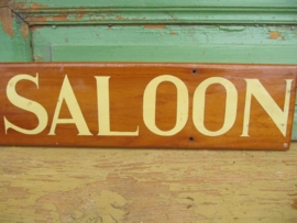Scheepsnaambord " Target Saloon"