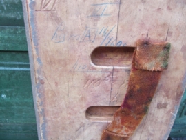 Old wooden textile stamp