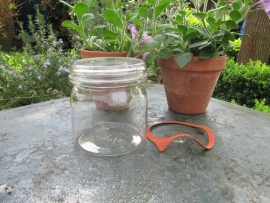 Jar with lid