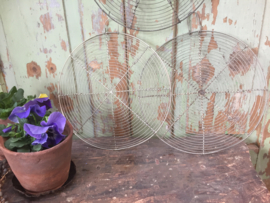 Beautiful brocante old cake grilles in various sizes