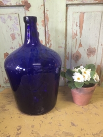 Mooie blauwe fles 15 liter