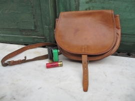 Old genuine leather Game bag