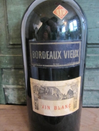 French big old Bordeaux bottle of 5 liters