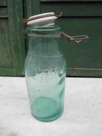 L'Idéale jar 1.5 liter with printed porcelain lid