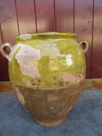 Franse antieke confitpot
