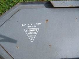 French old sign "Camping"
