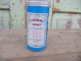 Frans oud blikje Piperazine Midy