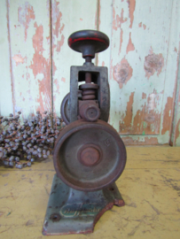 Oude schoenmakersmachine