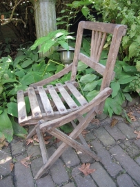Very nice very old folding chair