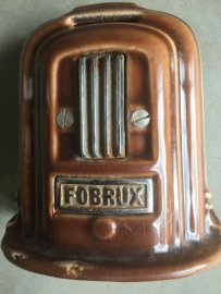 Antieke Fobrux kachelspaarpot