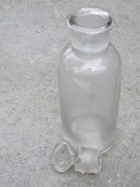 Blank glazen stolpfles
