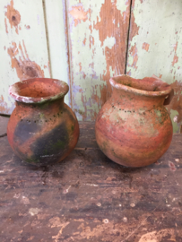 Brocant terracotta jar