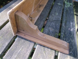 Franse bruine regaal of legplank