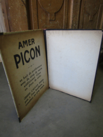 Oude reclame plaat