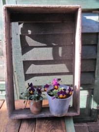 Old wooden sieve