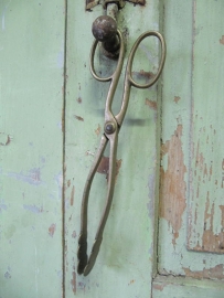 Old brass pincers