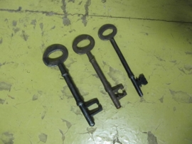 Antique key differnt styles