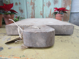 Brocante Franse houten snijplank