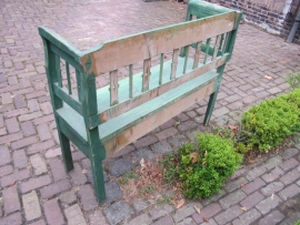 Kleine houten bank