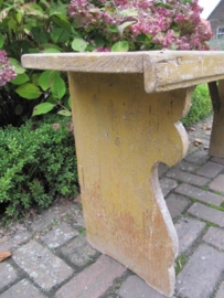 Houten bankje