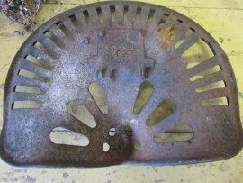 Cast iron tractor saddle