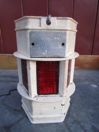 Old French reflector lamp