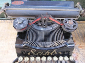 Antiek klein typemachine