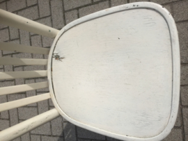 Set oude café stoelen