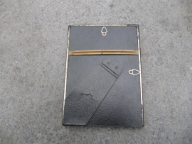 Zwart metalen foto lijstje leuk bewerkt