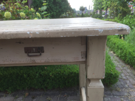 Brocant houten tafel