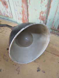 Oude industriële schaarlamp AGI