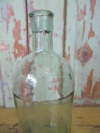 Antique bottle with stop