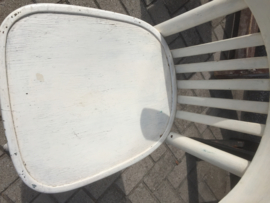 Set oude café stoelen