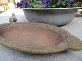 Old cast iron dish