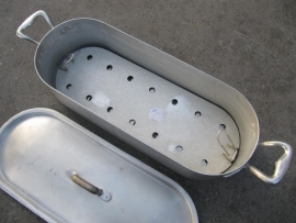 Mooie metalen vispan