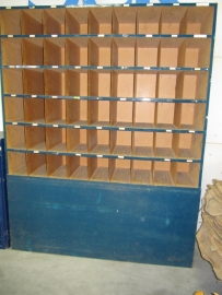 Old sorting cabinet