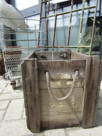 Oude krat Teachers Whisky