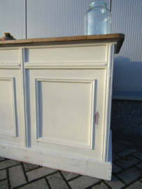 Brocante toonbank 2 lades