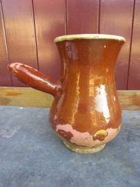 Brocante kan met handvat